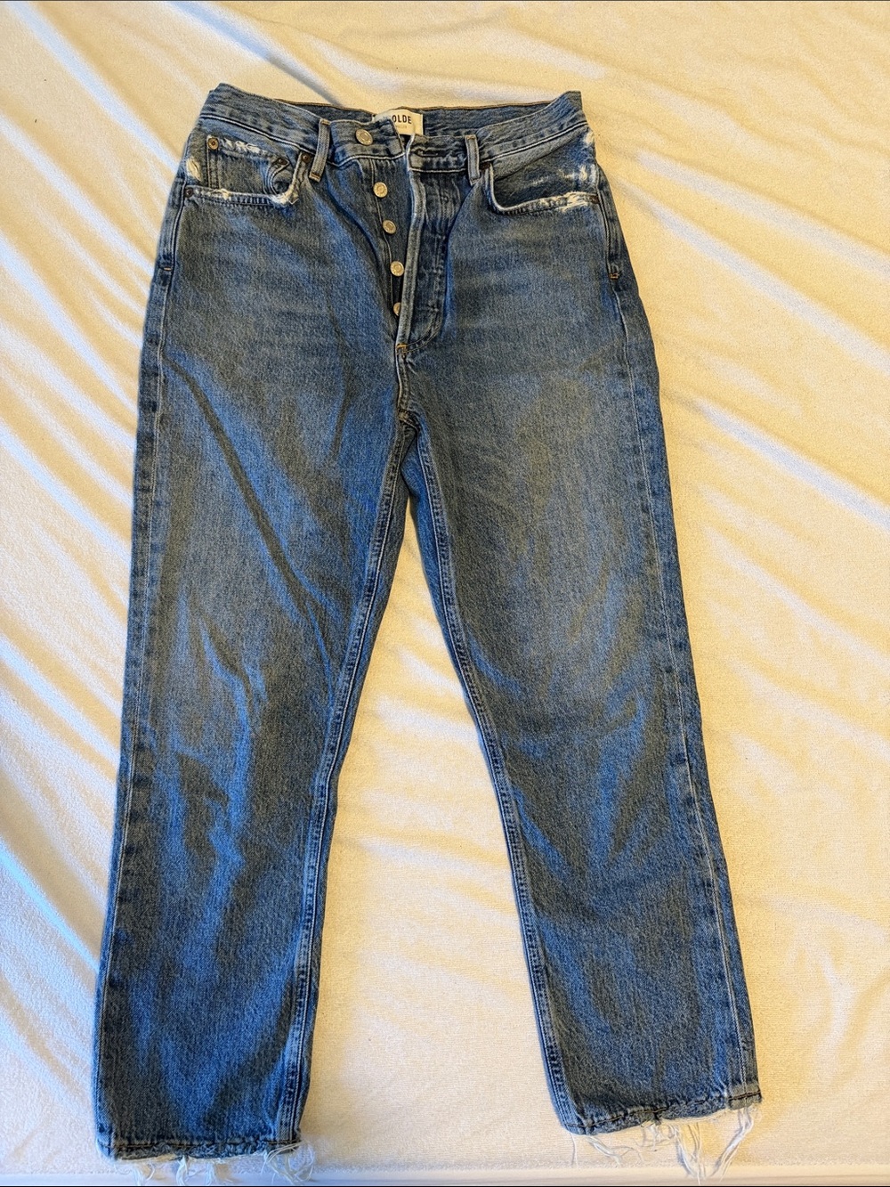 Agolde Women's Straight Leg Jeans